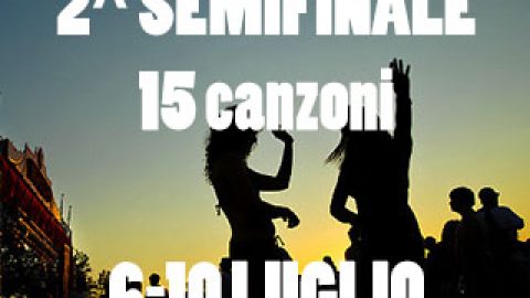 Le prime 5 finaliste e la nuova semifinale