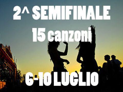 Le prime 5 finaliste e la nuova semifinale