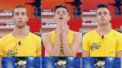 Daytime di Amici del 12 marzo: nuova tornata di semafori gialli per Lorenzo, Jacopo e Christian.