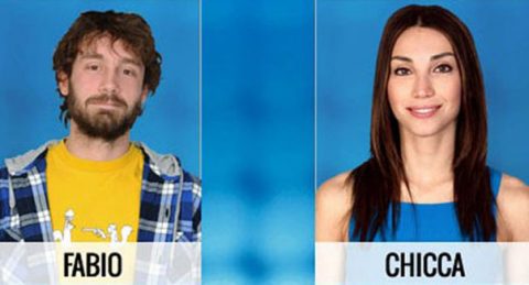 Mia e Diletta fuori, Fabio e Chicca in nomination