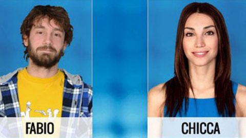 Mia e Diletta fuori, Fabio e Chicca in nomination